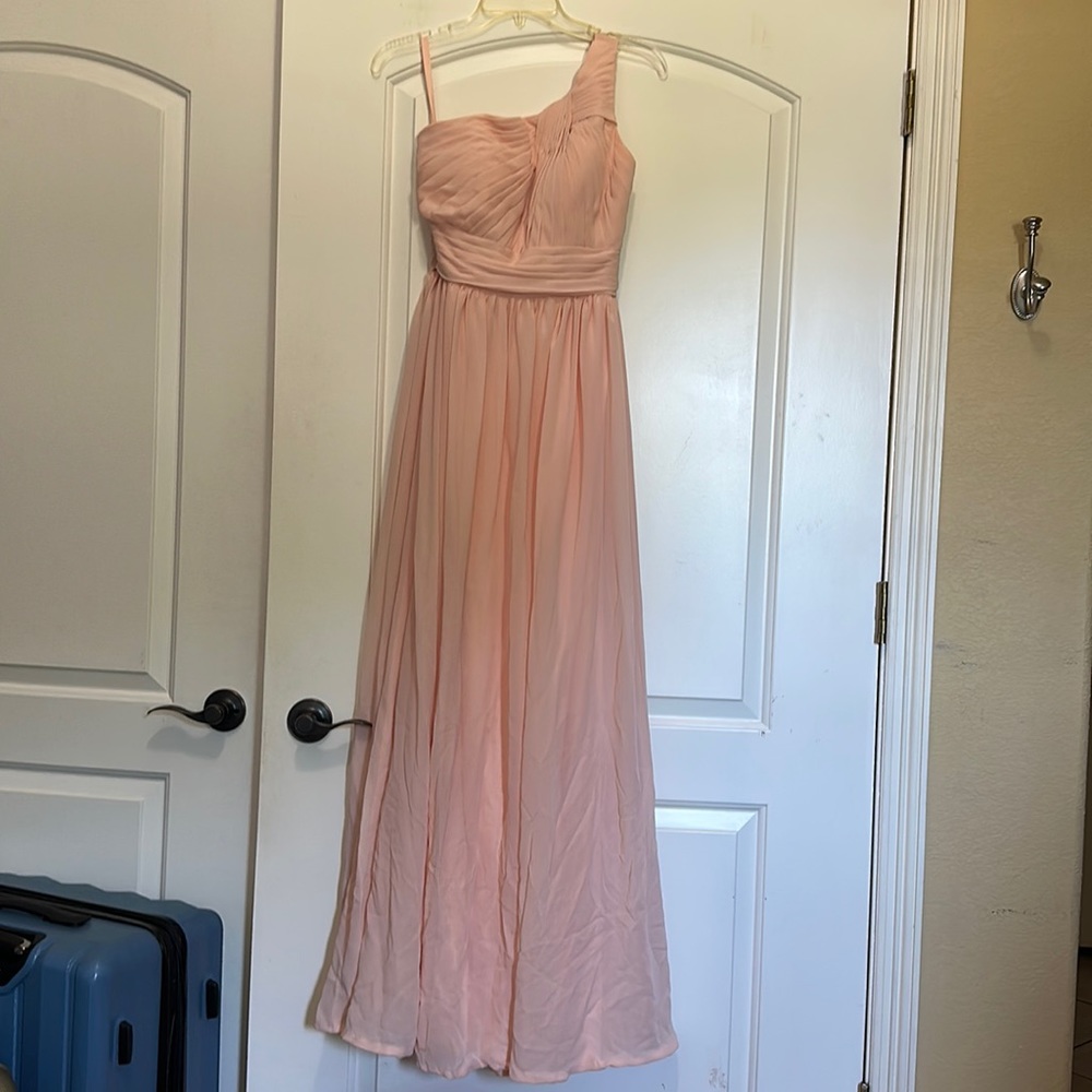 JJ’s House blush pink gown